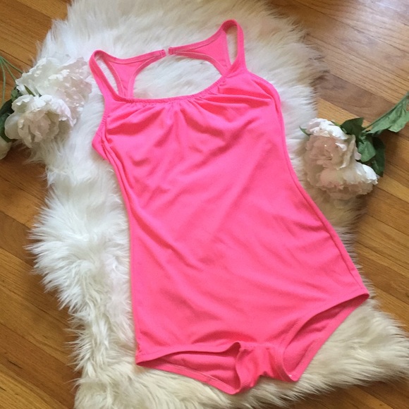 Other - Vintage DeWeese Hot Pink Bodysuit/ Leotard